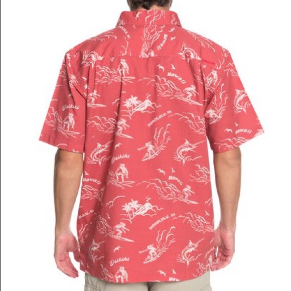 🆕Quiksilver Waterman Town All Day Short Sleeve - Picture 2 of 5